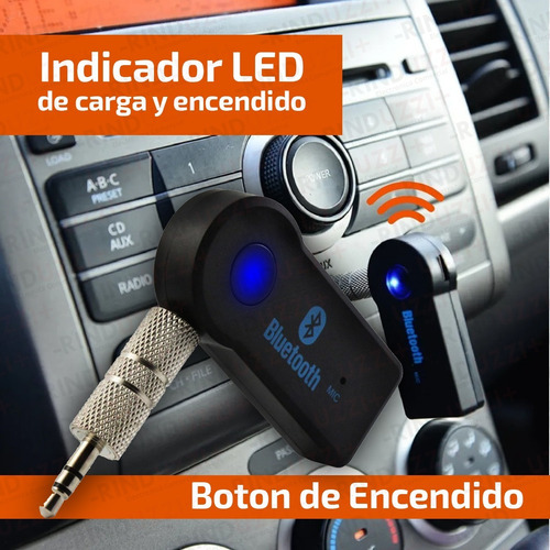 Receptor Bluetooth Usb Auto Microfono Manos Libres Estereo
