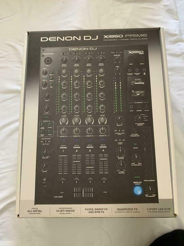 Denon X1850 Prime 4 Channel Dj Club Mixer