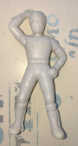 Figura Power Ranger Bootleg Vintage Color Blanco 8cm 