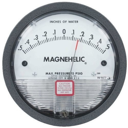 Dwyer Magnehelic Serie 2000 diferencial Rango Presion Gauge