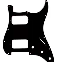 Comprar Pickguard Cool Parts Pst01 Hh Strato 2 Dobles Tricapa Negro