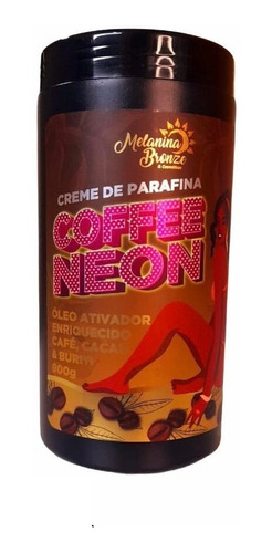 Parafina Coffee Neon 900g Melanina Bronze