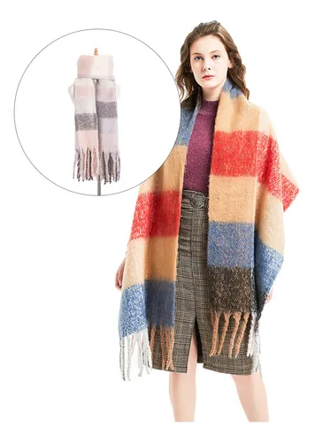 Mujeres Hombres Bufanda De Cashmere Sólido Rosa Claro 2
