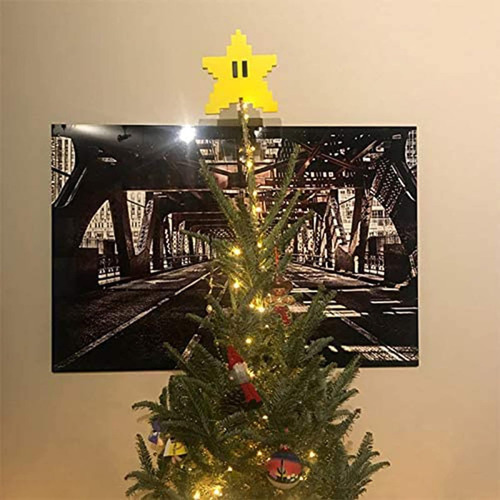 Estrella Para Arbol De Navidad,decoración Para Árbol 3d Diy