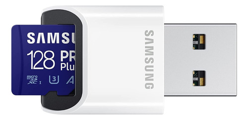 Tarjeta De Memoria Micro Sd Samsung Pro Plus 128gb 160mb/s