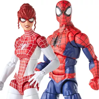 The Amazing Marvel Legends Spider-man & Spinneret Hasbro