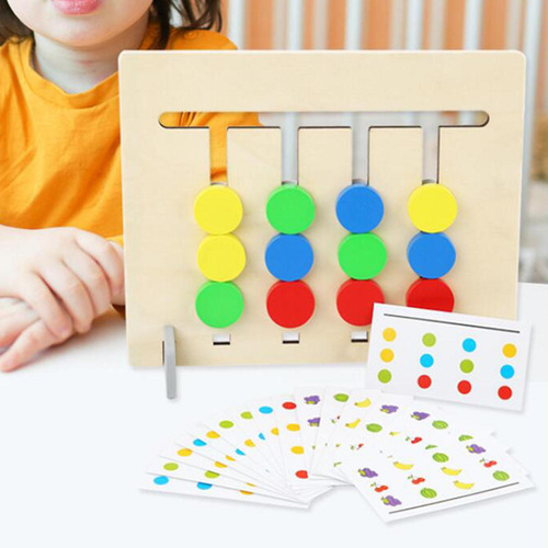Juego De Rompecabezas A Juego Juguetes Cognitivos De