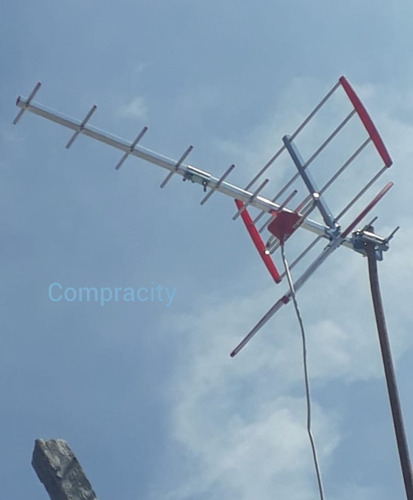 Potente Antena Tdt Para Exterior Veredas Campo Antena Aerea