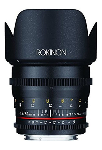 Rokinon Cine Lens Para Cámaras Canon Ef