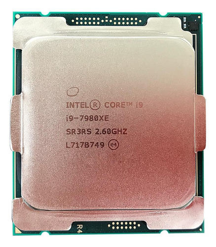 Procesador gamer Intel Core i9-7980XE CD8067303734902  de 18 núcleos y  4.2GHz de frecuencia
