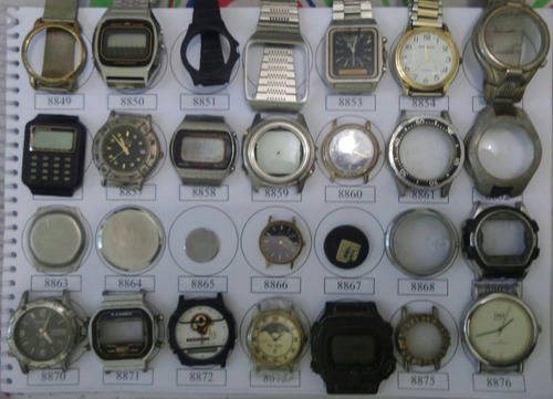 Lote 32 Sucatas Casio E Outros- Máquina Do Tempo
