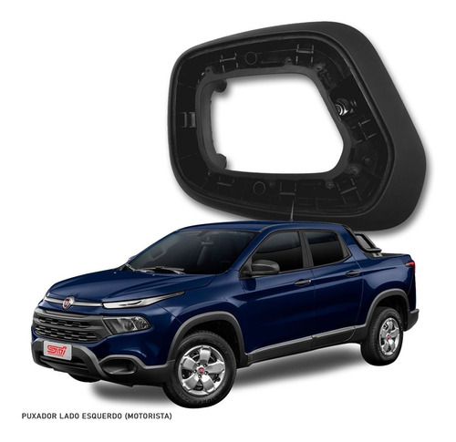 Alça Puxador Porta Motorista Fiat Toro 1.8 16v 2018 Original