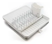 Comprar Secaplatos Extensible Escurridor Chromed Cocina Color Blanco