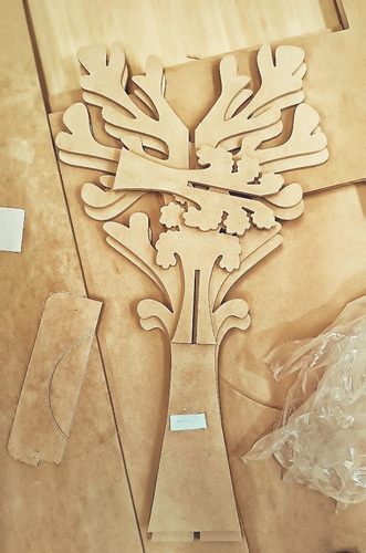 Trebol Cnc Corte Grabado De Madera Router Cnc Y Laser