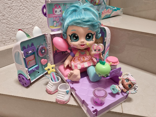 Muñeca Moose Kindi Kids Bandai Unicornio Lote Shopkins (Usado)