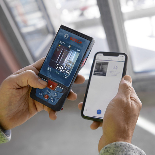 Medidor Láser Bosch Glm 100-25 C Alcance 100m Con Bluetooth