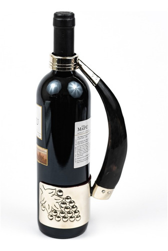Porta Botella Para Vino Alpaca-asta. 0250a
