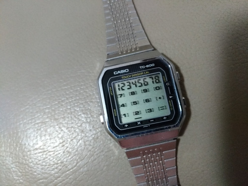 Casio Tc-600 1984 Item De Colecionador Impecável Conservação