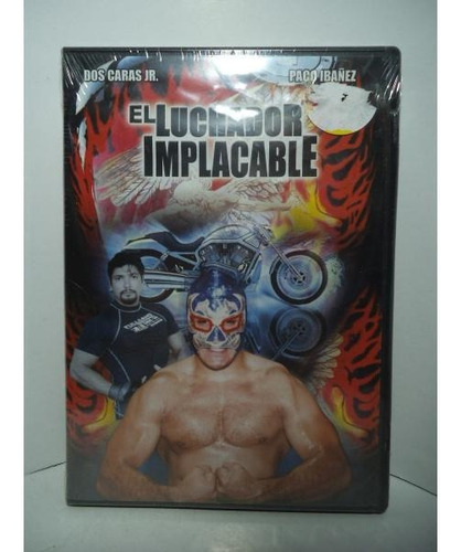 Dos Caras Jr El Luchador Implacable Dvd Lucha Libre