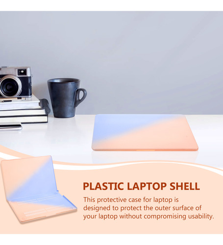 Funda De Plástico Brillante Con Purpurina Para Portátil