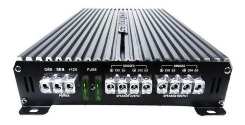 Imagen 4 de 5 de Amplificador Rockseries De Clase A/b De 4 Canales Rks-p110.4