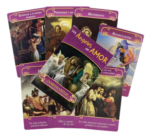 Oráculo Los Angeles Del Amor Tarot En Español + Manual Pdf