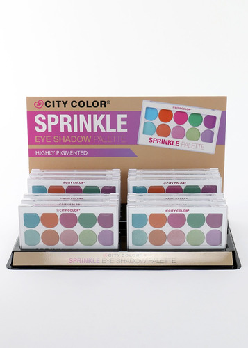 City Color Sprinkle Palette Paleta De Sombras
