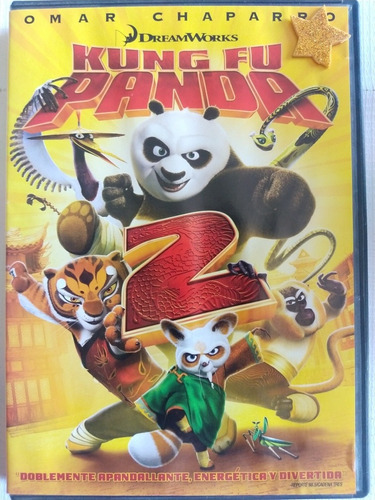 Dvd Kung Fu Panda 2 Omar Chaparro