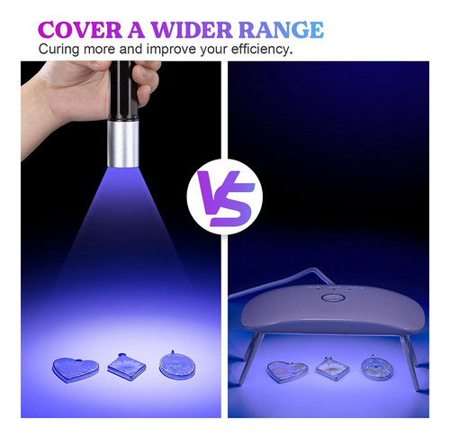 Luz Ultravioleta Para El Curado De Resina, Linterna Uv De