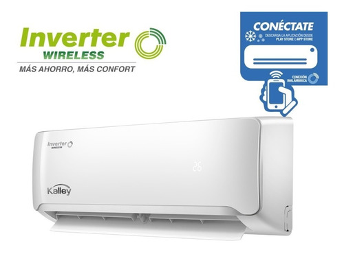 Aire Acondicionado Kalley Inverter 12000 Btu 220v