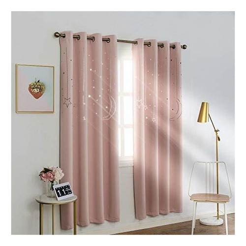 Mangata Casa - Cortinas Opacas De Estrella Para Niños Con O