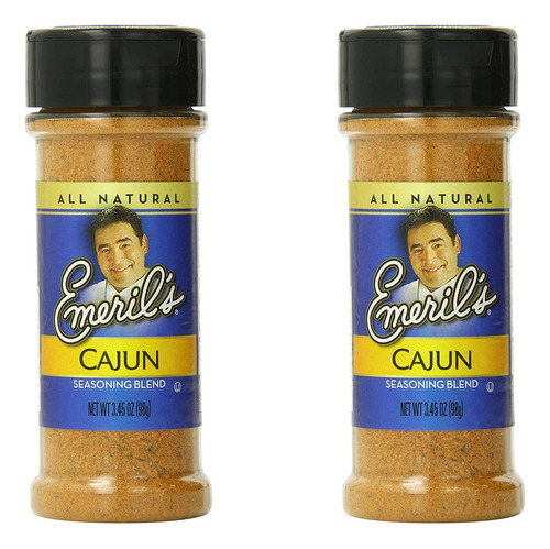 Emeril 's Seasoning Blend, Cajun, 3.45 Onzas (paquete De 2)