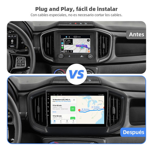 Estéreo 4+64g 4k Para Fiat Dodge Ram 700 Nueva 2021-2024 Gps