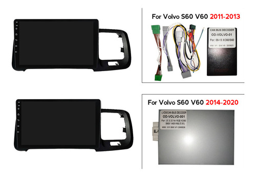 Estéreo 1+16g For Volvo S60 V60 2011-2020 Cámara Wifi Gps