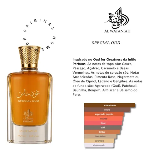 Special Oud Al Wataniah Masculino 100 Ml