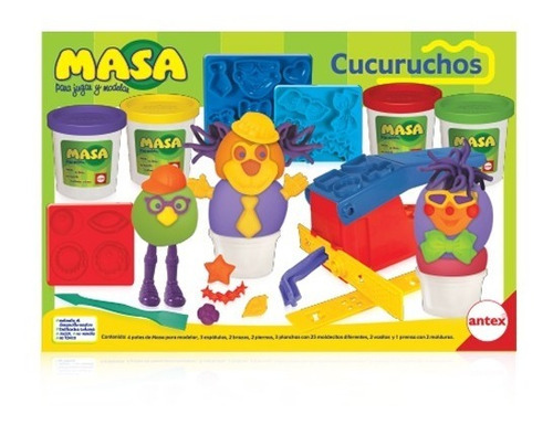 Masa Para Moldear Cucuruchos 2131 Antex