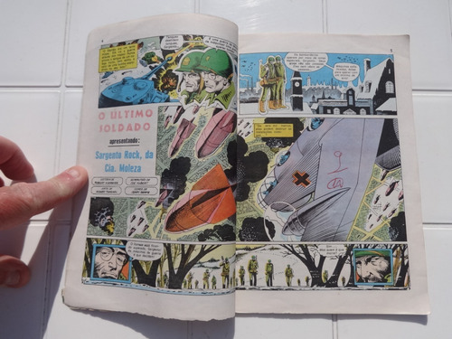 Hq O Herói Nº 4 Sargento Rock Da Cia Moleza Joe Kubert Ebal (Usado)