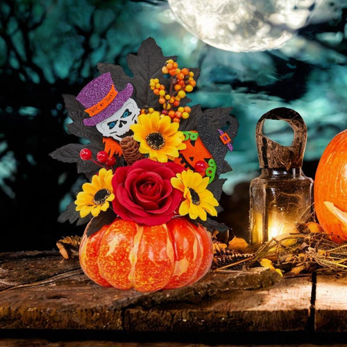 Calabaza De Halloween, Adorno De Calabaza Estilo B
