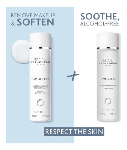 Leche Desmaquillante Calmante Osmoclean, Institut Esthederm