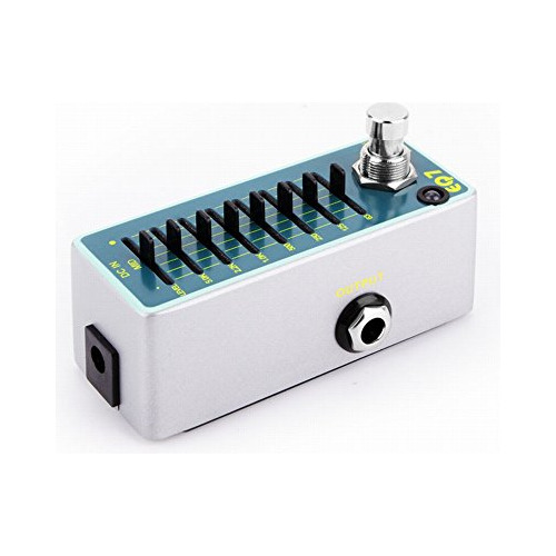 7 Band Eq Ecualizador Mini Pedal Guitarra