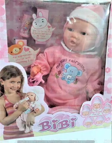 Muñeca bebé robot sale