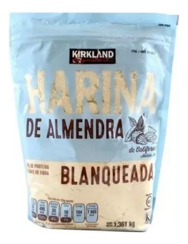 Harina De Almendra Blanqueada Kirkland Signature De 1.361 Kg