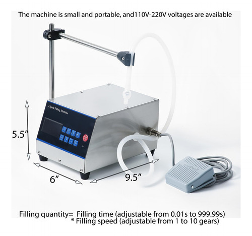 Máquina Dispensador Automática De Líquidos 2-3500ml 110/220v
