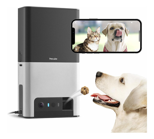 Petcube Bites 2 - Cmara Wi-fi Para Mascotas Con Dispensador