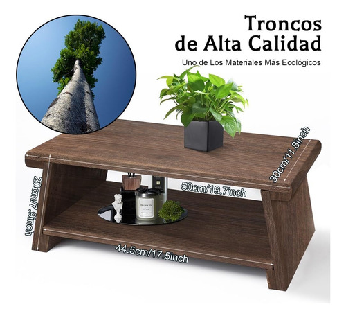 Mesa Baja Multifuncional, Mesa Cama Plegable, Mesa De Centro