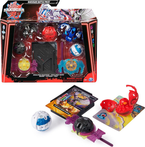 Bakugan Battle Ataque Especial Dragonoid, Ventri, Bruiser