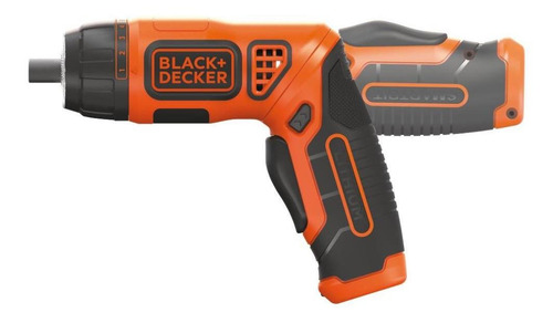 Taladro/percutor + Atornillador Inalámbrico Black+decker Color Naranja Frecuencia