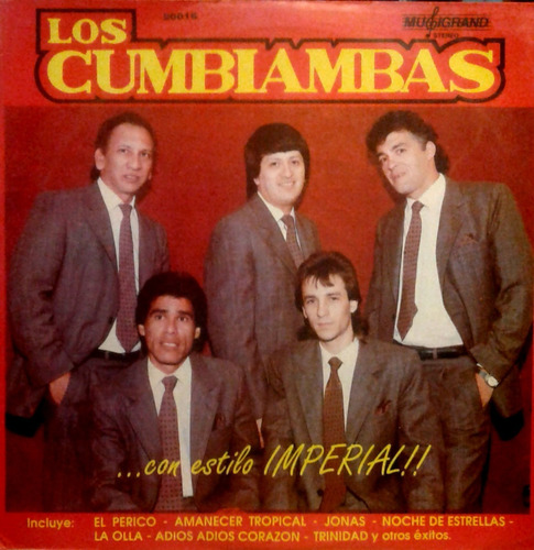 Los Cumbiambas Cumbia Santafesina Estilo Imperial Vinilo Lp