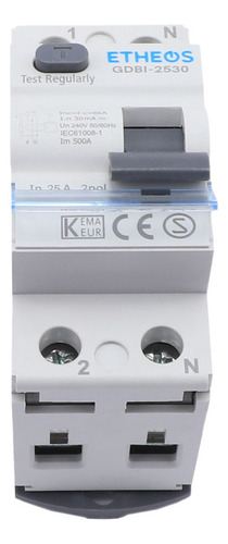 Disyuntor Interruptor Diferencial 25a Etheos Bipolar