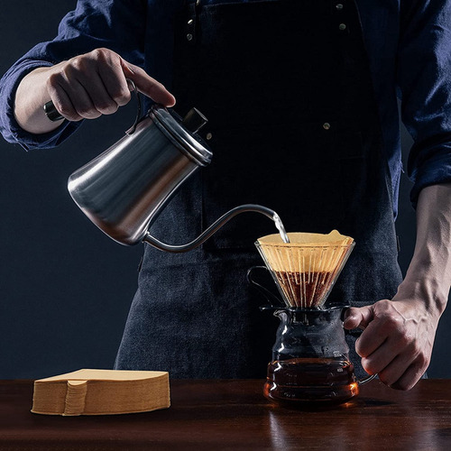 Para Filtro V60 02, Filtros De Café Cónicos 2, Filtro De Caf